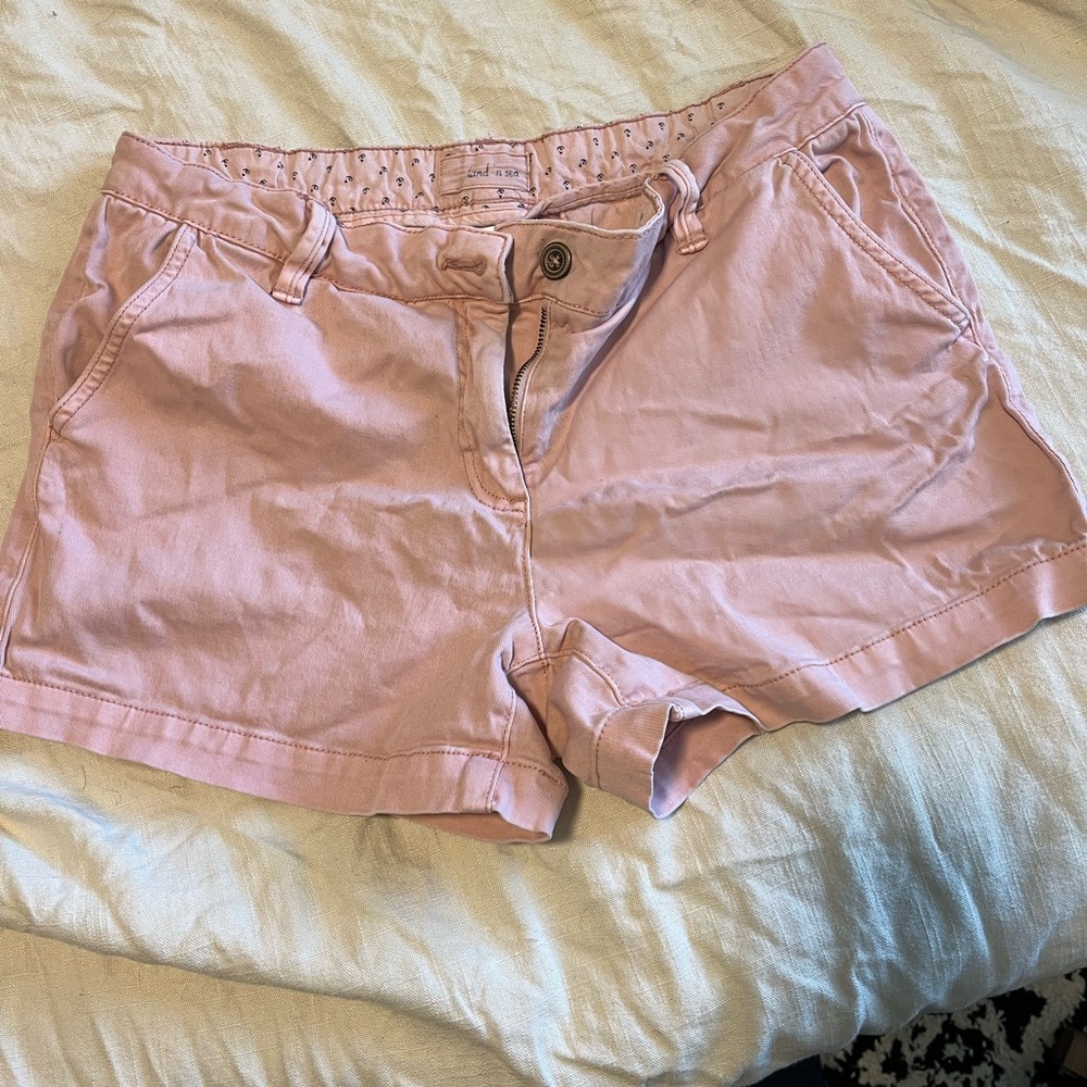 Pink shorts